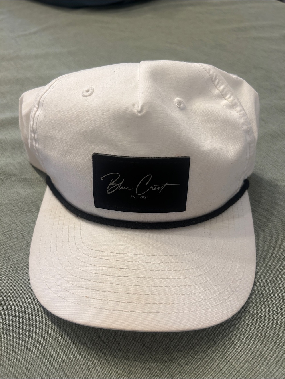 White 5-Panel Hat
